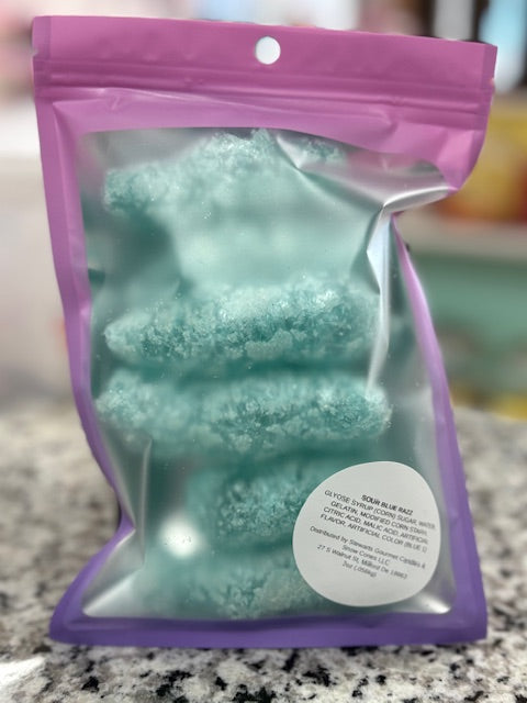 Freeze-dried Sour Blue Rasberry Bottles