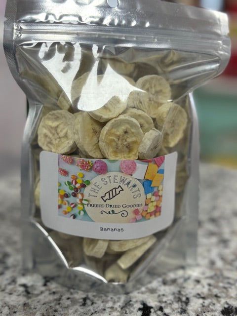 Freeze-dried Bananas