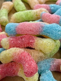 freeze-dried gummy worms