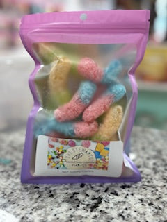 freeze-dried gummy worms