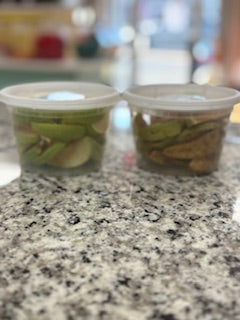 freeze-dried green apples