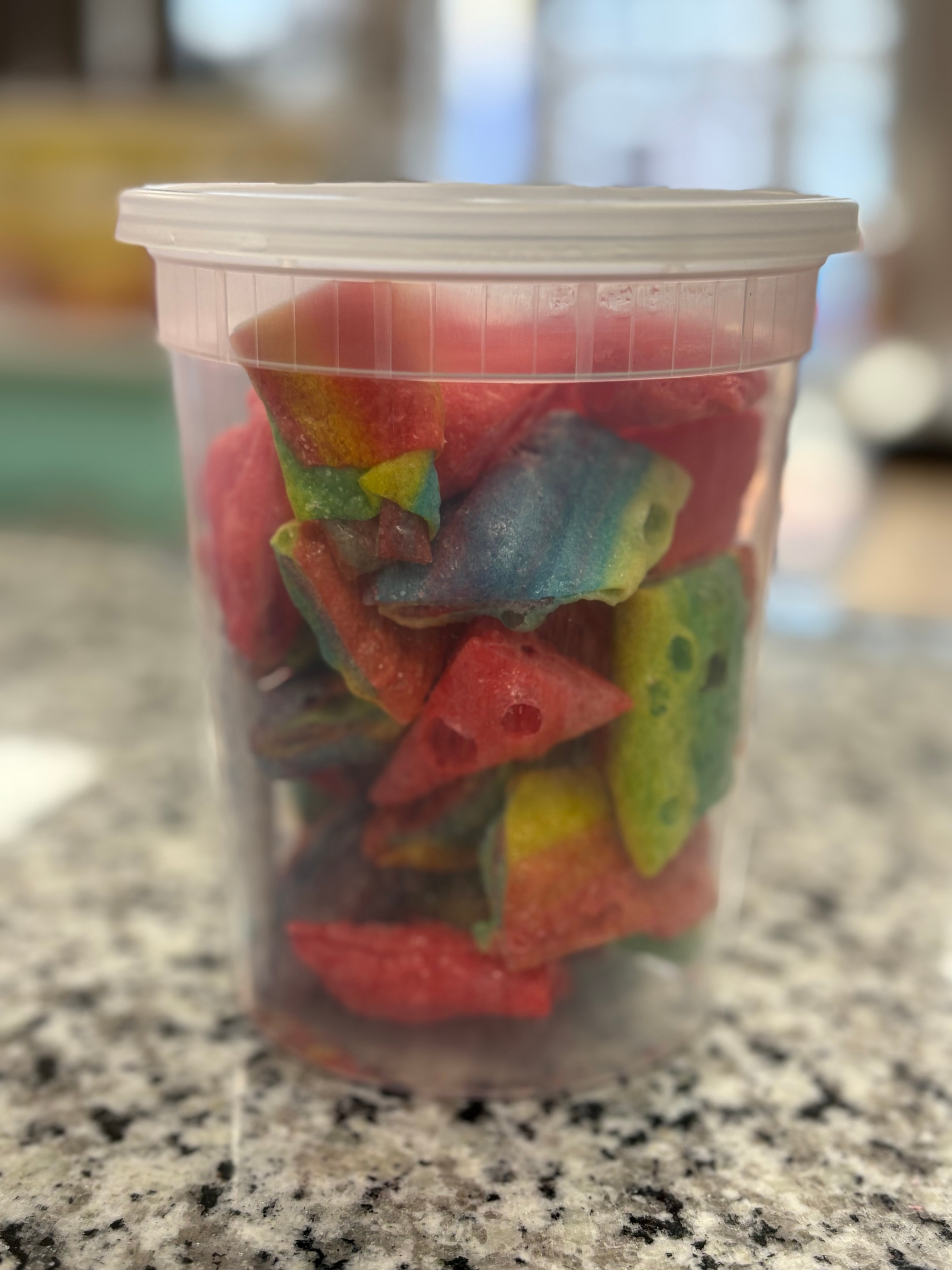 freeze-dried fruit roll-ups